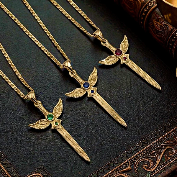 Złota zawieszka Miecz „Ataraxia” z Rubinami kamieniem miłości i namiętności Facetune_09-10-2025-12-43-40