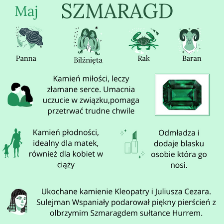 Złota zawieszka Miecz „Ataraxia” ze Szmaragdami kamieniem wiecznej miłości i dobrobytu